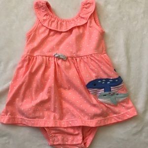 Spring or Summer Dress onsie!